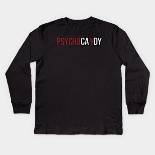 PSYCHOCANDY//80S VINTAGE Kids Long Sleeve T-Shirt